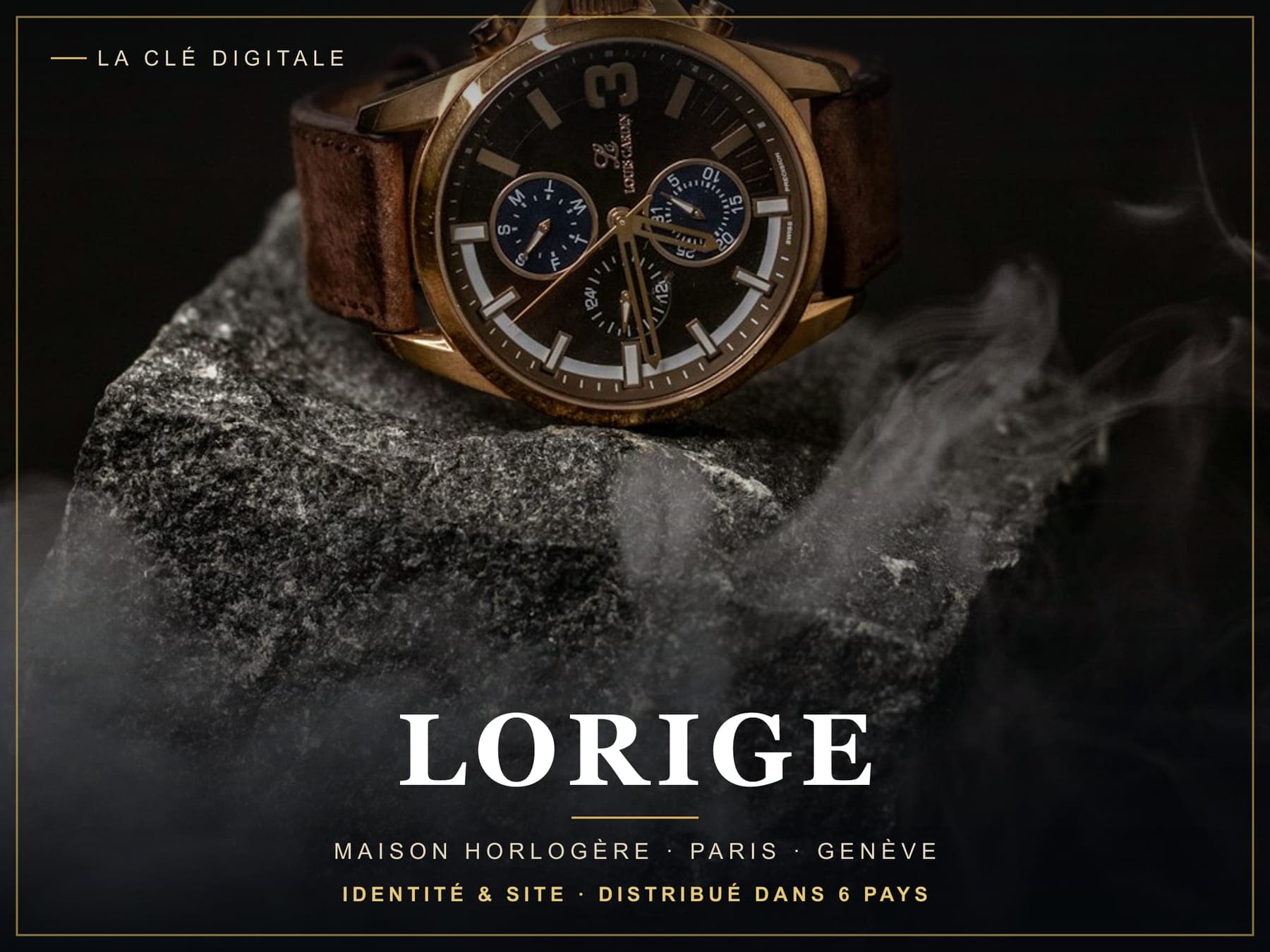 Brand identity & website for Lorige
